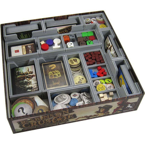 Folded Space Game Inserts - Robinson Crusoe