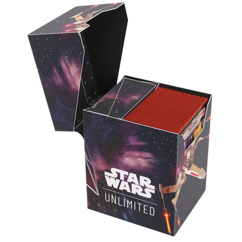 Gamegenic Star Wars Unlimited Soft Crate - X-Wing/TIE Fighter