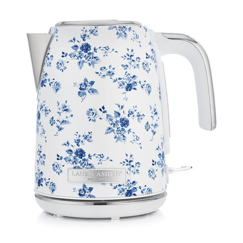 Laura Ashley 1.7L Jug Kettle Water Boiler Stainless Steel (China Rose)