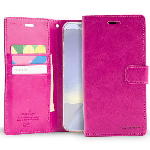 Goospery Bluemoon Diary for Samsung Galaxy S24 - Hot Pink