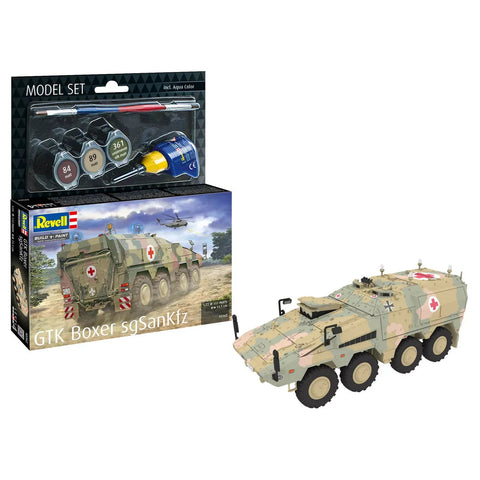Revell 1/72 Model Set Gtk Boxer Sgsankfz