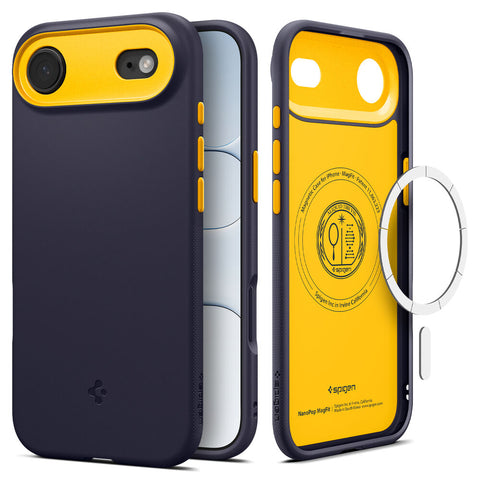 Spigen Apple iPhone Air Nano Pop (MagFit) Case (Blueberry Navy)