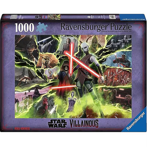 Ravensburger 1000-Pieces Disney Star Wars Asajj Ventress Puzzle