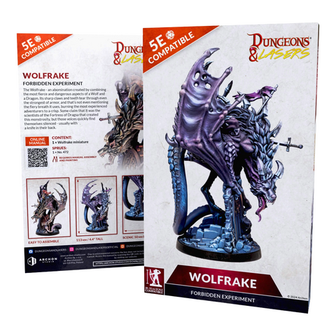 Dungeons & Dragons Dungeons & Lasers: Miniatures Deuslair: Wolfrake