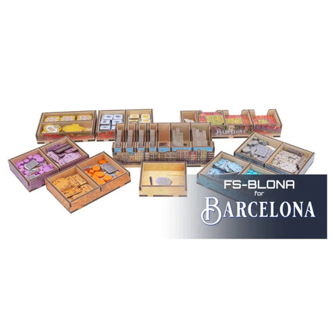 Folded Space Game Colour Inserts Barcelona Accessories