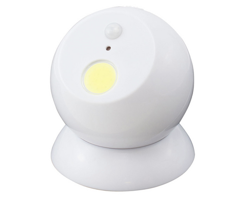 Brillar Motion Activated Swivel Ball Light White