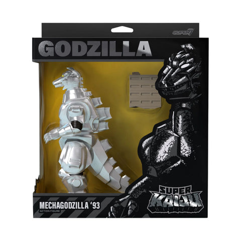 Godzilla Mechagodzilla 11 1993 Super Kaiju Action Figure Display 5.5"