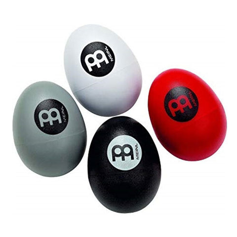 Meinl Percussion Music Egg Shaker Plastic 4pc