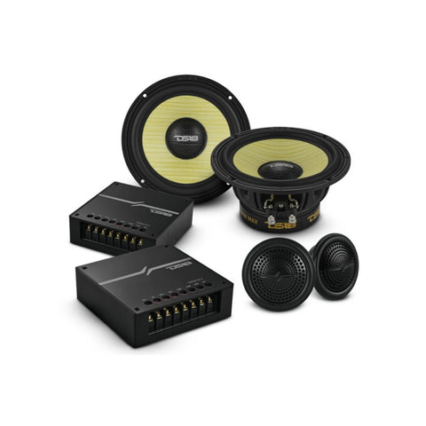 DS18 DXQ 6.5" 2 Way Component Speakers 150W RMS (Pair)