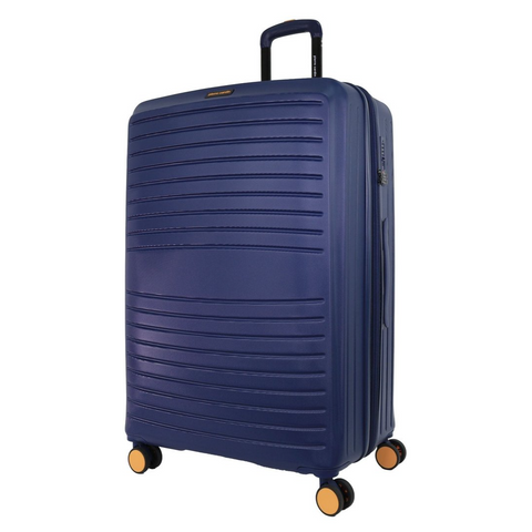Pierre Cardin Classic Medium 113L Hard Shell Case Travel Luggage (Navy)