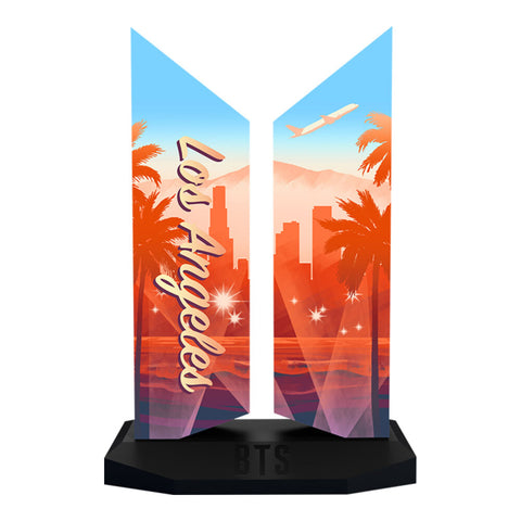 BTS Los Angeles Edition Logo Replica Figure 7x4.5"