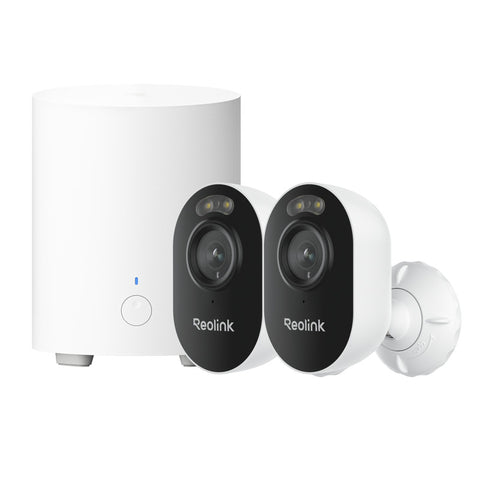 Reolink Hub Mini with 2 Pack Lumus Plug-in WiFi Security Cameras Kits