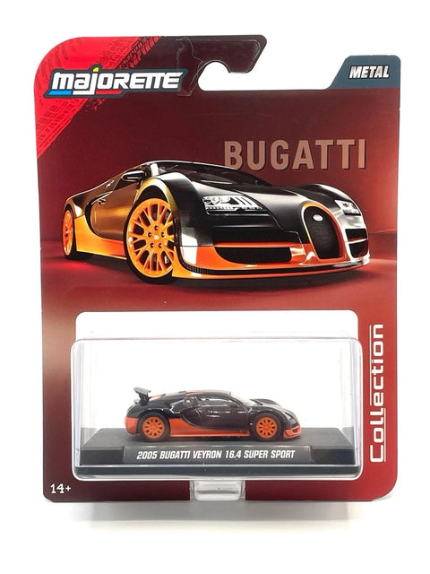 Majorette Collection Series Bugatti Veyron 16.4 Super Sport (Grey)
