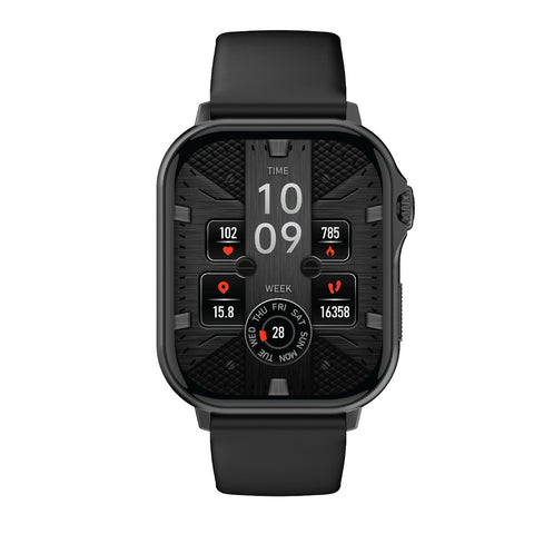 V-Fitness GPS Smart Watch with 2.1 Inch AMOLED Display (Black)