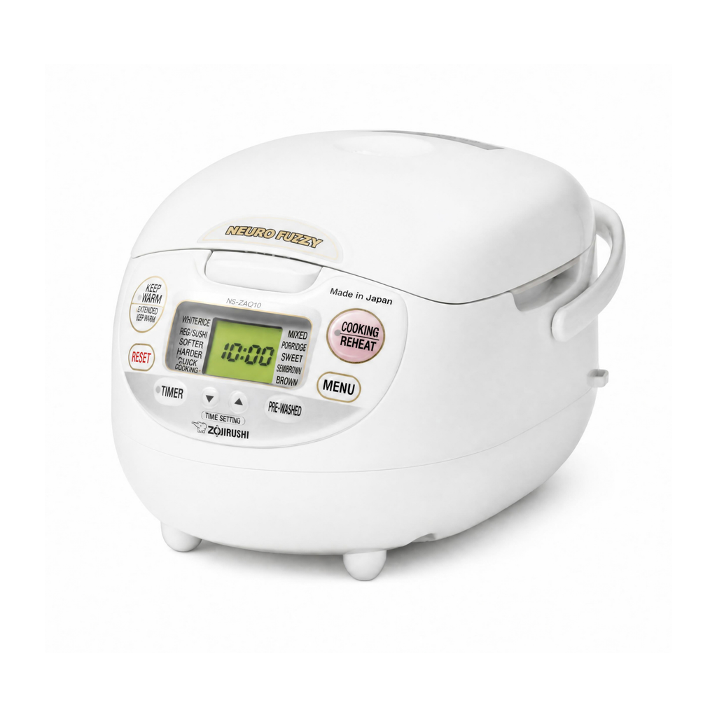 Rice Logic Zojirushi MICOM Neuro Fuzzy® Rice Cooker & Warmer NS-ZAQ10 (5.5 cups ...