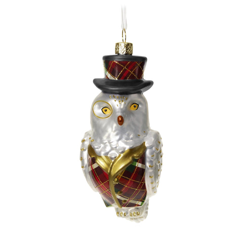Dapper Owl - 2025 Hallmark Keepsake Christmas Ornament