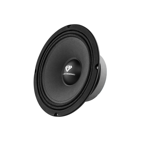 Black Diamond DIA-M8 8" Mid-Range 8-Ohm Car Speaker (Single)