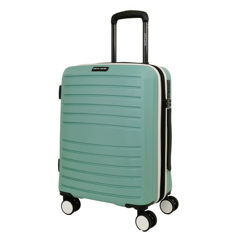 Pierre Cardin Classic Cabin 56L Hard Shell Case Travel Luggage (Mint)