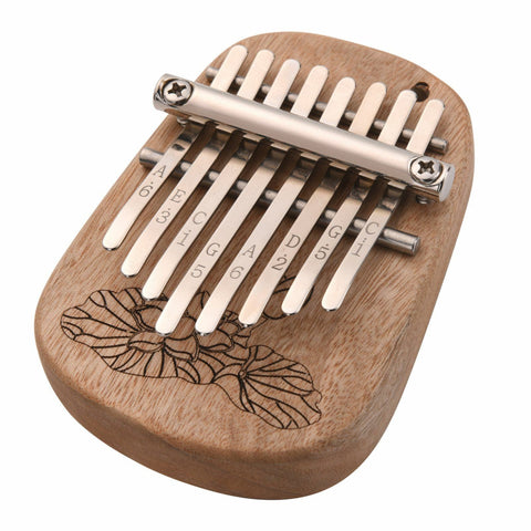 AXIOM Kalimba - 8 Note Timber Thumb Piano  (Camphor Wood)
