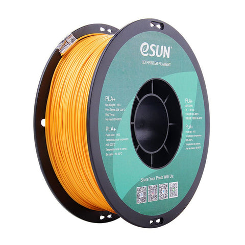 eSUN PLA+ HS High Speed 3D Print Filament 1.75mm 1kg- Gold