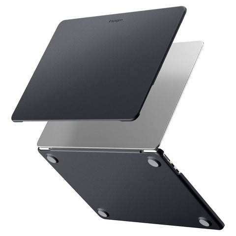Spigen MacBook Air 13" 2026/2025/2024/2022 (M5/M4/M3/M2) Nano Pop Case (Black Sesame)