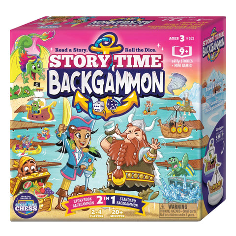 Thinking Cup Games Story Time Backgammon