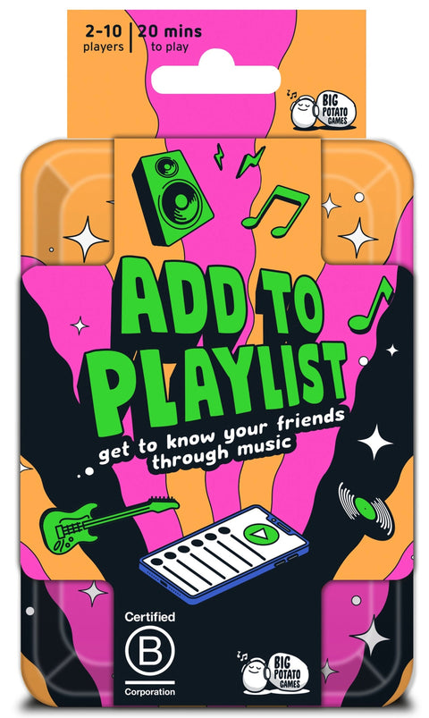 Big Potato Add to Playlist Travel Edition Game