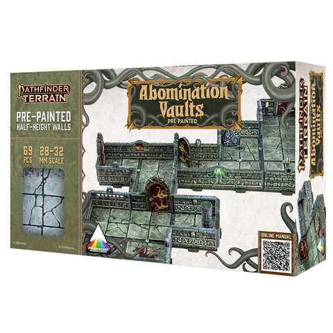 Dungeons & Dragons Dungeons & Lasers: PrismaCast Pre-Painted Terrain Pathfinder Terrain: Abomination Vaults