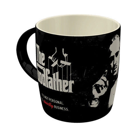 Nostalgic-Art Ceramic Mug The Godfather Strictly Business Design 330ml Black