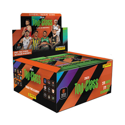 Panini EURO LEAGUE Top Class Basketball Trading Cards Booster Box