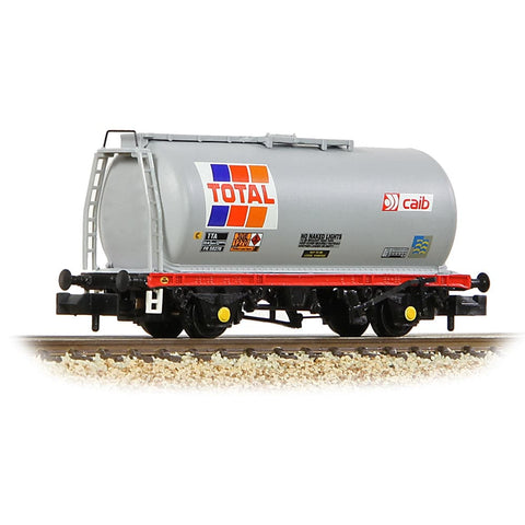 Graham Farish N BR 45T TTA Tank Wagon 58278 'Total' Grey