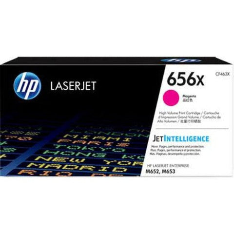 HP 656X Toner Ink Cartridge High Yield Magenta CF463X