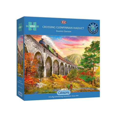 Gibsons 1000-Pieces Crossing Glenfinnan Viaduct Puzzle