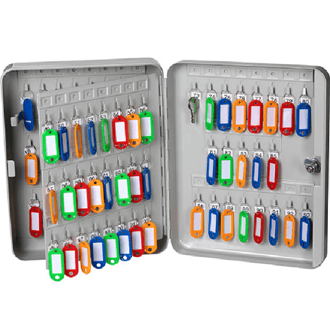 Esselte Key Cabinet Premium 93 Key Capacity with Tags Included Lockable