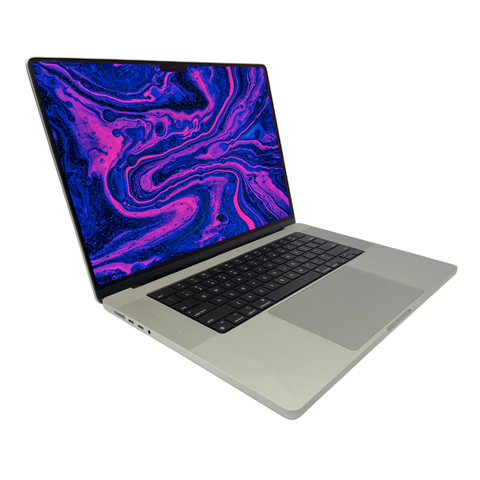 Apple MacBook Pro 16" A2485 Silver (2021) M1 Pro Chip 512GB SSD 16GB RAM [~Refurbished: Very Good]
