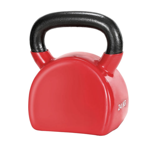Everfit 24kg Kettlebell Weightlifting Bench Dumbbells Kettle Bell Gym Home