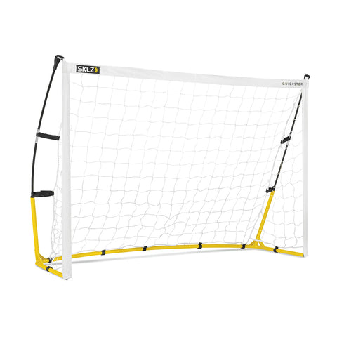 SKLZ 6 Quickster Soccer Goal Yellow Portable Durable Training