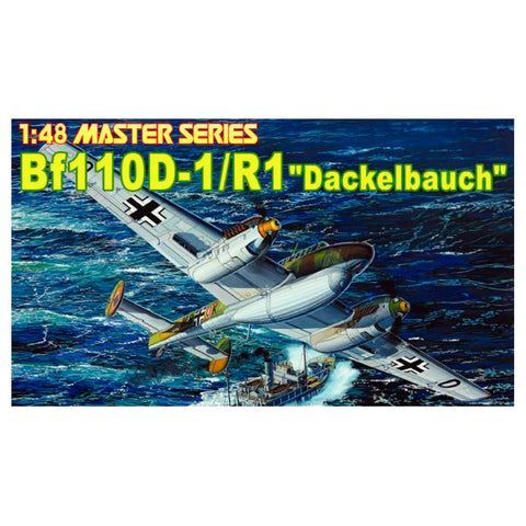 Dragon Models 1/48 Bf110D-1/R1 "Dackelbauch" Plastic Model Kit