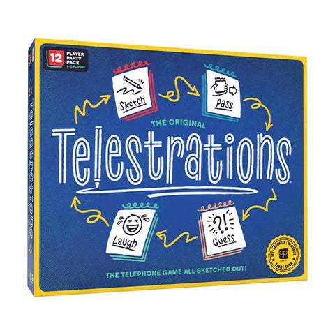The Op Telestrations 12 Player Party Pack (Refresh) Board Game