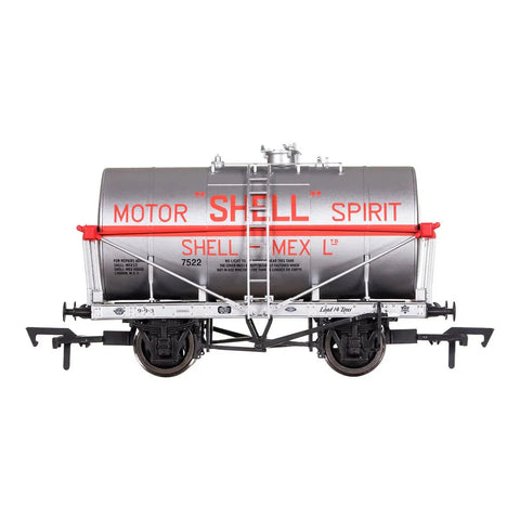 Dapol OO 14T Tank Wagon Class A Shell Motor Spirit Silver 7522