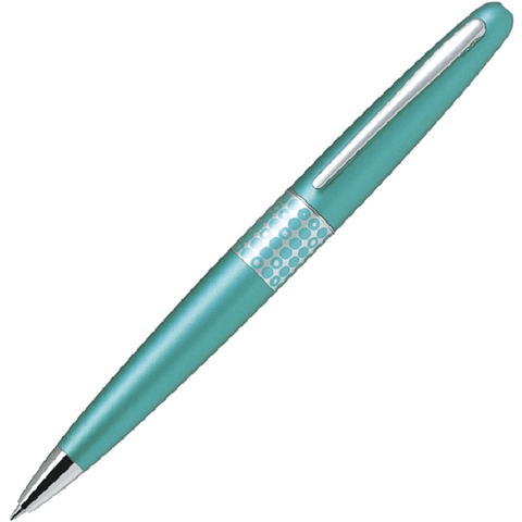 Pilot Metropolitan Ballpoint Pen Medium Nib Black (Aqua Dots Blue)