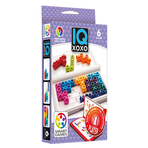 Smart Games IQ Xoxo 1 Player Multi Level Logic Brain Teaser Game
