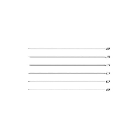 Tramontina 6-Pieces Stainless Steel Churrasco 20cm Skewer Set