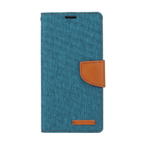 Goospery Canvas Diary for iPhone 14 Pro Max - Green