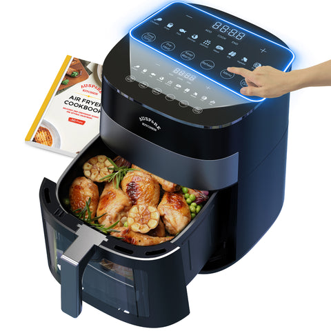 AUSPURE Air Fryer 7L Premium Digital with Cookbook, Nonstick Tray