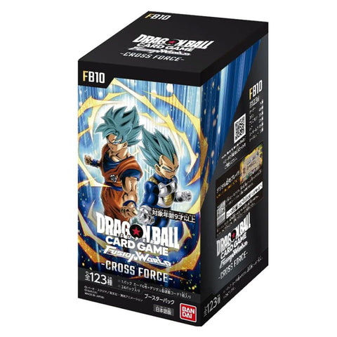 Bandai Dragon Ball Super Fusion World FB10 Cross Force Booster Box Japanese