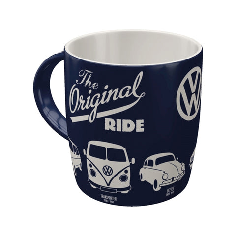 Nostalgic-Art Ceramic Mug Vintage Retro Design 330ml Black and White