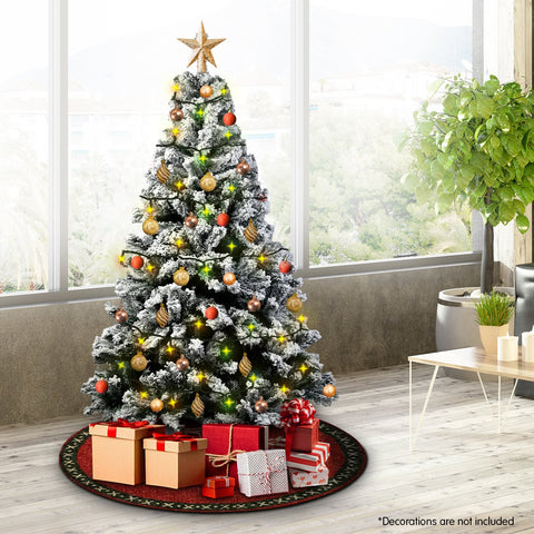 Christabelle Snow-Tipped Snowflocked Artificial Christmas Tree 2.4m 1500 Tips