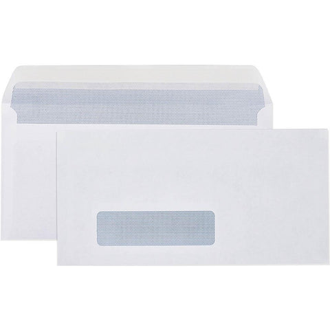 Cumberland DL Envelopes Windowface Secretive Strip Seal 80GSM 110x220mm White Box 500