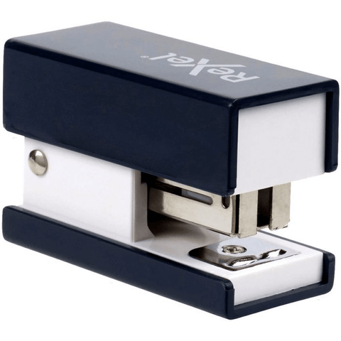 Rexel Bloc Mini Stapler Compact Charcoal 26/6 Staples